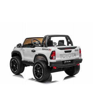 Coche a batería Toyota Hilux 4x4,4WD, 2 plazas 12v, BLANCO - INDA168-HILUXWT